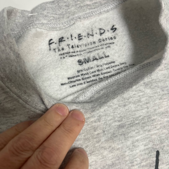 Friends TV show merch - Heather Grey Sweatshirt - Picture 3 of 6
